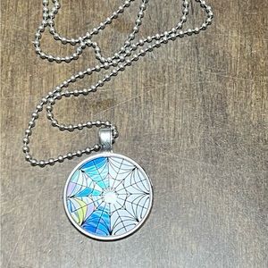 Wednesday and Enid necklace…. Gently used